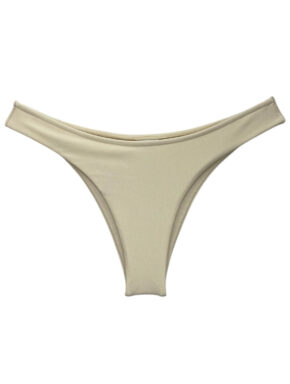 Tanga de Biquíni Básica Off White