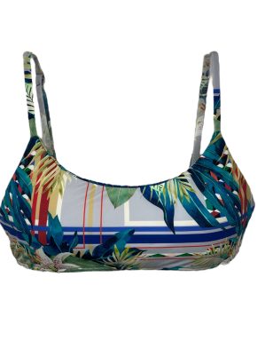 TOP DE BIQUÍNI  COM BOJO E ALÇAS REGULAVÁVEIS MALIBU