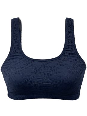 Top camiseta básico sem bojo Textura