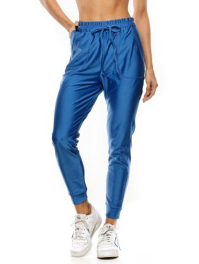 Calça feminina jogger esportiva trilobal nautico