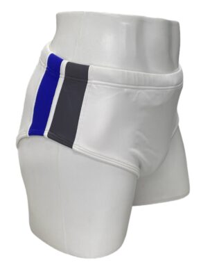 Sunga Masculina Lateral Estreita Três Cores Branca