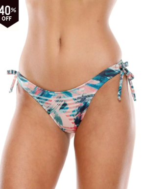 Tanga de biquíni com laço na lateral Creta