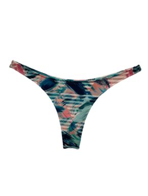 Tanga de biquíni Fio Dental lateral estreita Creta