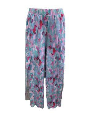 Calça Pantacourt com aberturas laterais Lagoon