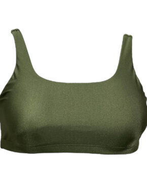 Top Camiseta Fitness Alça Larga Croco