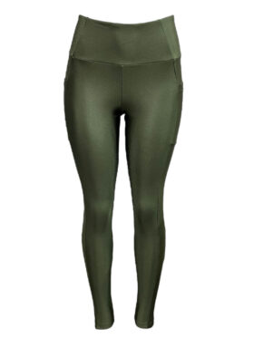 CALÇA LEGGING FEMININA COM BOLSO LATERAL Croco