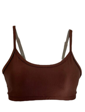 Top Fitness com bojo Lyon Cappuccino