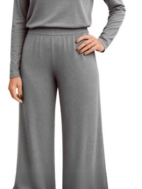 Calça Pantalona em Malha Lanzinha Cores