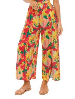 Calça Pantacourt com aberturas laterais Vitamina