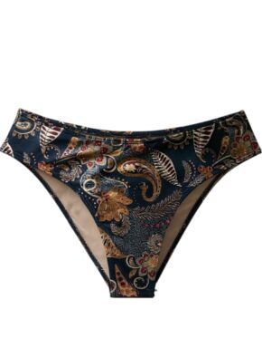 Tanga de biquíni sunquíni básica Teba Azul