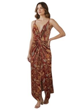 Saída de Praia Alça Fina Entrelaçado Teba Liquor