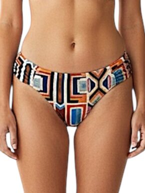 Tanga de Biquíni com Lateral Drapeada Tess